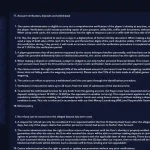 Marvel Casino official Terms section covering identity verification requirements